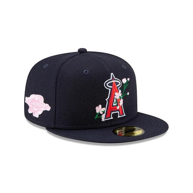 New Era Los Angeles Angels Side Patch Bloom 59FIFTY Fitted Hat