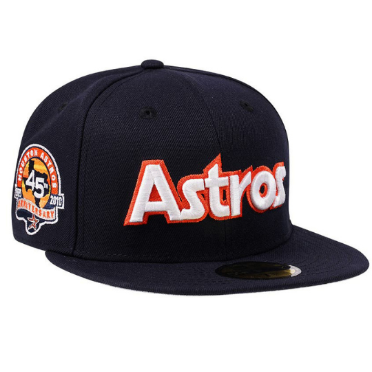 New Era Houston Astros 45th Anniversary Edition 59FIFTY Fitted Hat