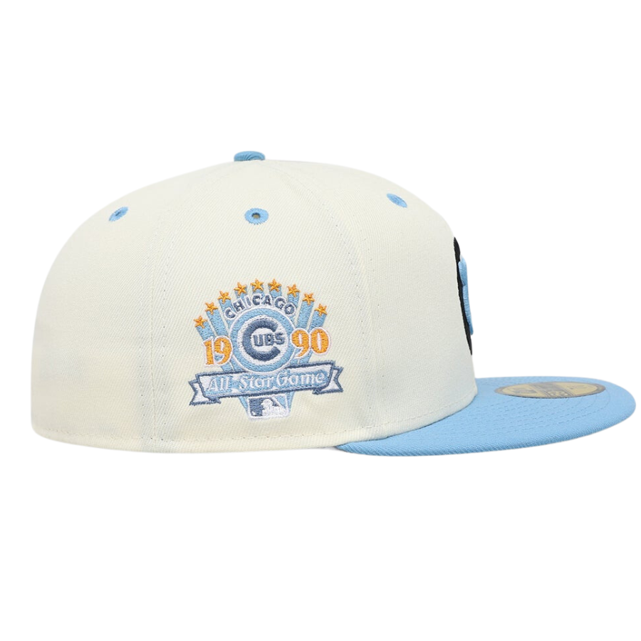 New Era Chicago Cubs 'Chrome University Blue' 59FIFTY Fitted Hat