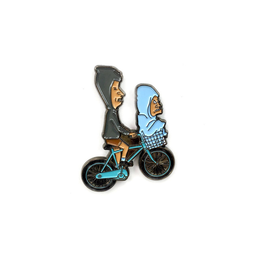 Beavis and Butthead T.P. Phone Home Fitted Hat Pin