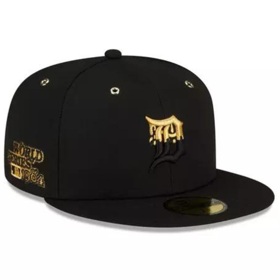 New Era Detroit Tigers '24K Drip Pack' 2022 59FIFTY Fitted Hat