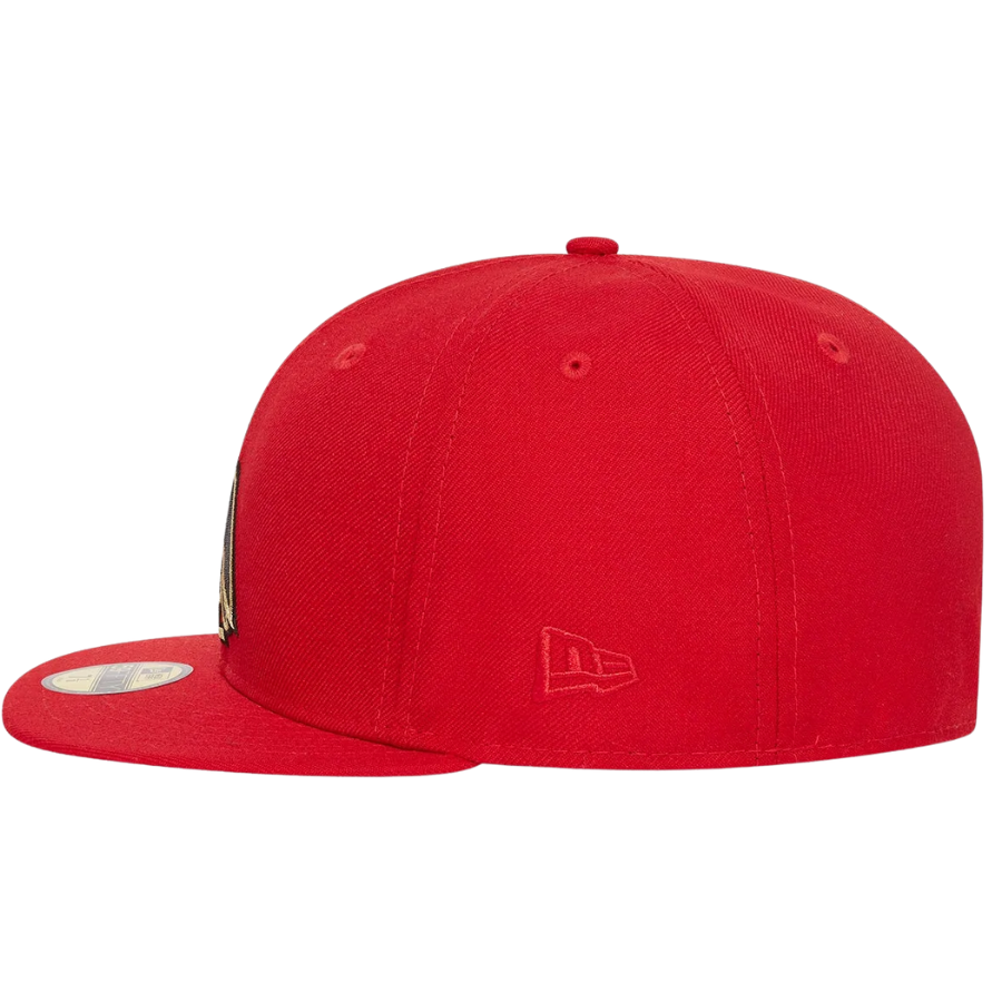 New Era Og Owl Red 59FIFTY Fitted Cap