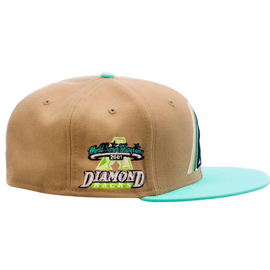 New Era x Shoe Palace Arizona Diamondbacks 'Winter Wonderland' Beige/Mint 2023 59FIFTY Fitted Hat