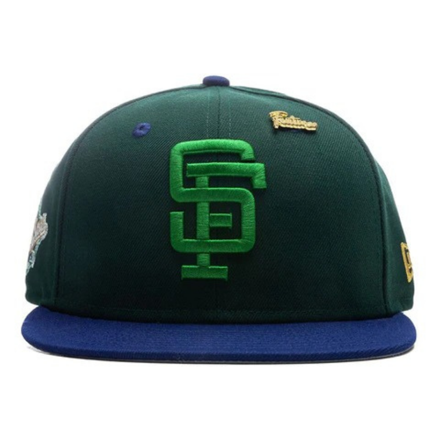 New Era x Feature Timepiece San Francisco Giants Dark Green/Royal 59FIFTY Fitted Hat