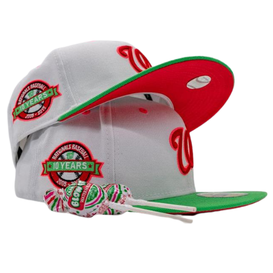 New Era Washington Nationals Blow Pop "Watermelon" 59FIFTY Fitted Hat