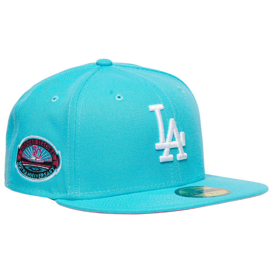 New Era Los Angeles Dodgers South Beach 50th Anniversary 59FIFTY Fitted Hat