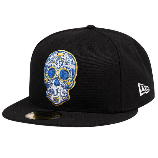 New Era Los Angeles Rams Skull Edition 59FIFTY Fitted Hat