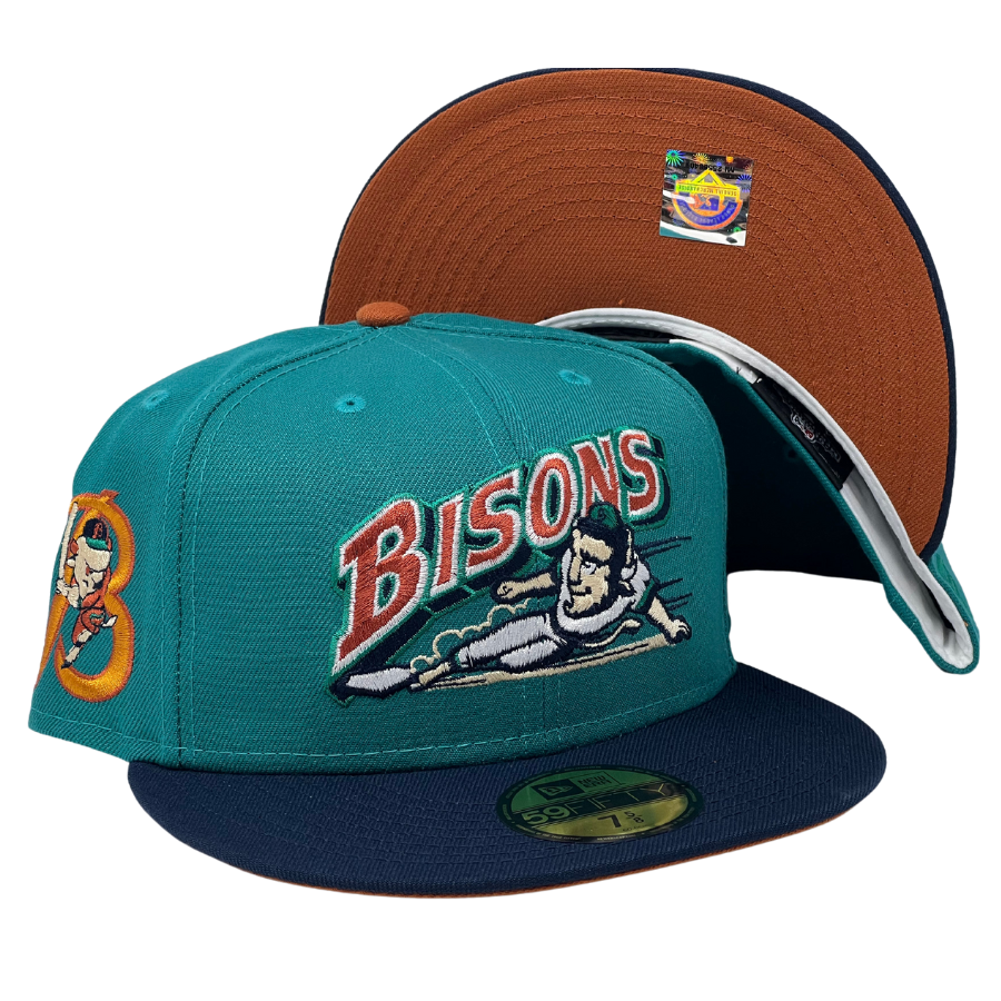 New Era Buffalo Bisons " Galaxy Part 2" Rust Orange UV 59FIFTY Fitted Hat