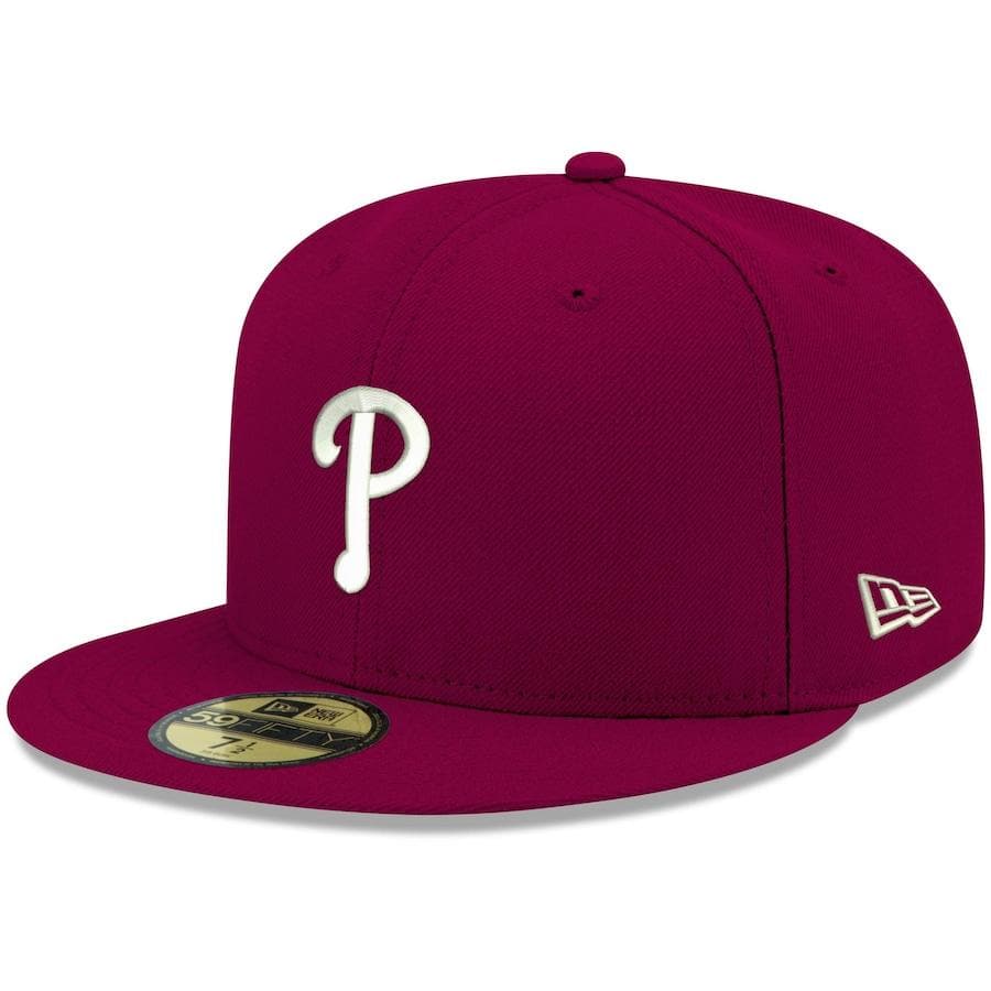 New Era Philadelphia Phillies Cardinal Logo 59FIFTY Fitted Hat