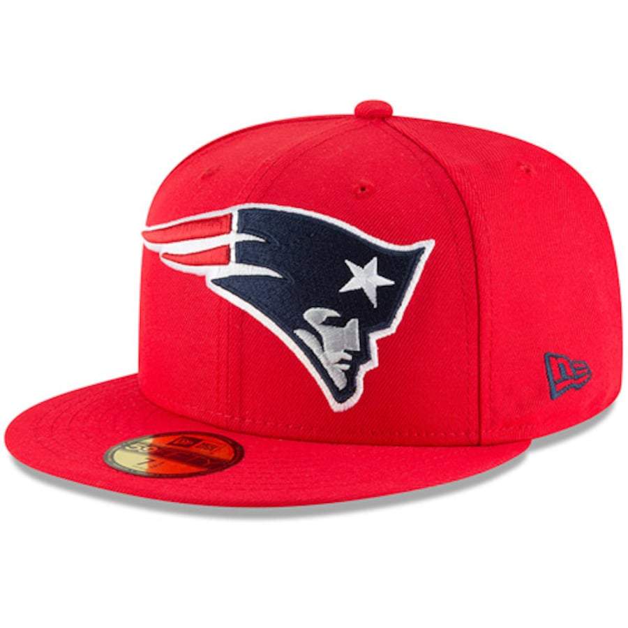 New Era New England Patriots Red 2021 59FIFTY Fitted Hat