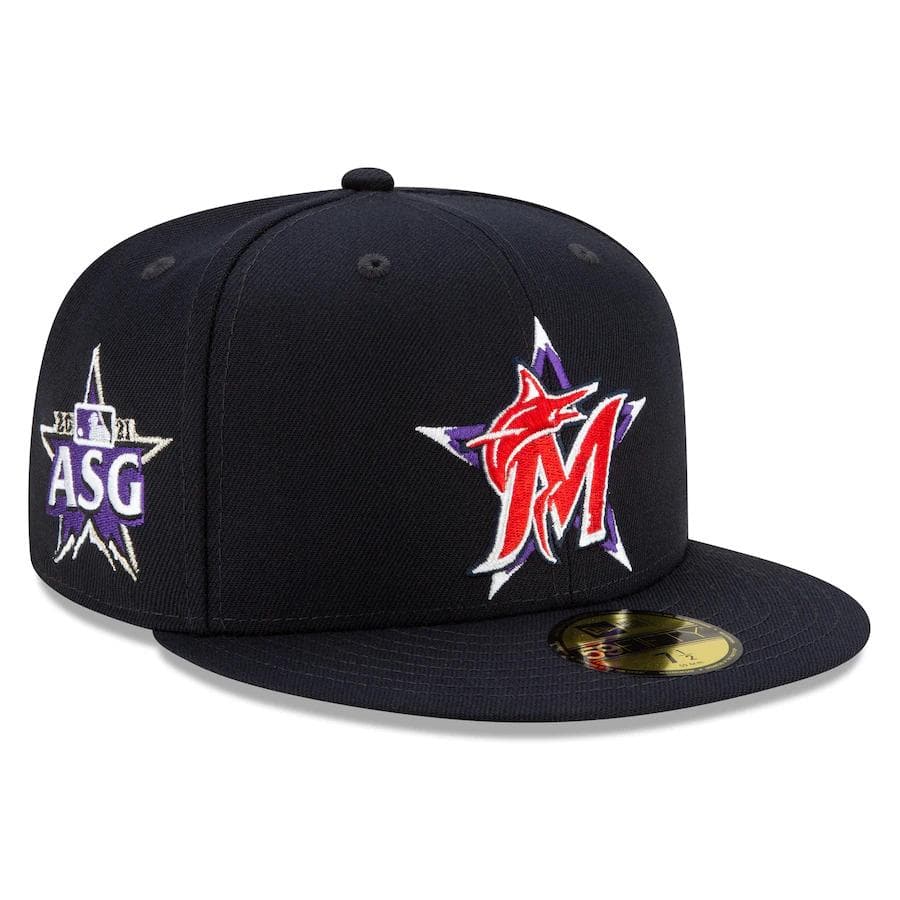 New Era Miami Marlins 2021 MLB All-Star Game On-Field 59FIFTY Fitted Hat
