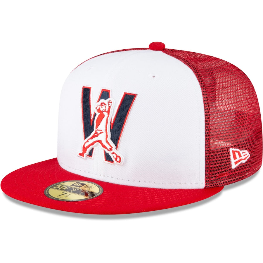New Era Washington Nationals Team On-Field Replica Mesh Back 59FIFTY Fitted Hat