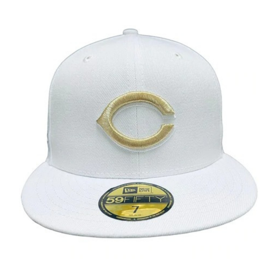New Era Cincinnati Reds White/Gold 2015 All-Star Game 59FIFTY Fitted Hat
