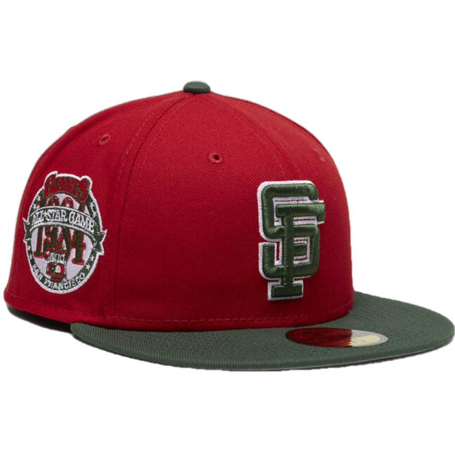 New Era x Snipes USA San Francisco Giants Poinsettia 59FIFTY Fitted Hat