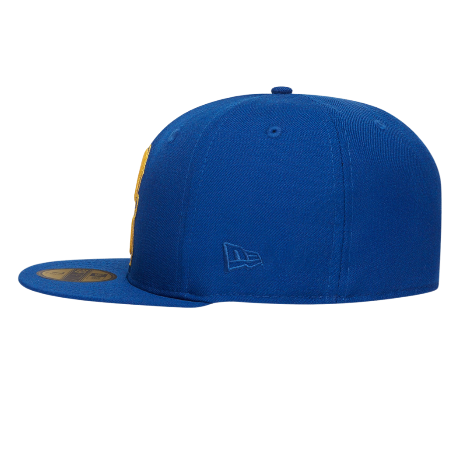 New Era x OVO Varsity Logo Royal/Yellow 59FIFTY Fitted Hat