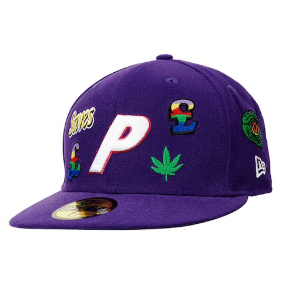 New Era x Palace Jesus Purple 59FIFTY Fitted Hat