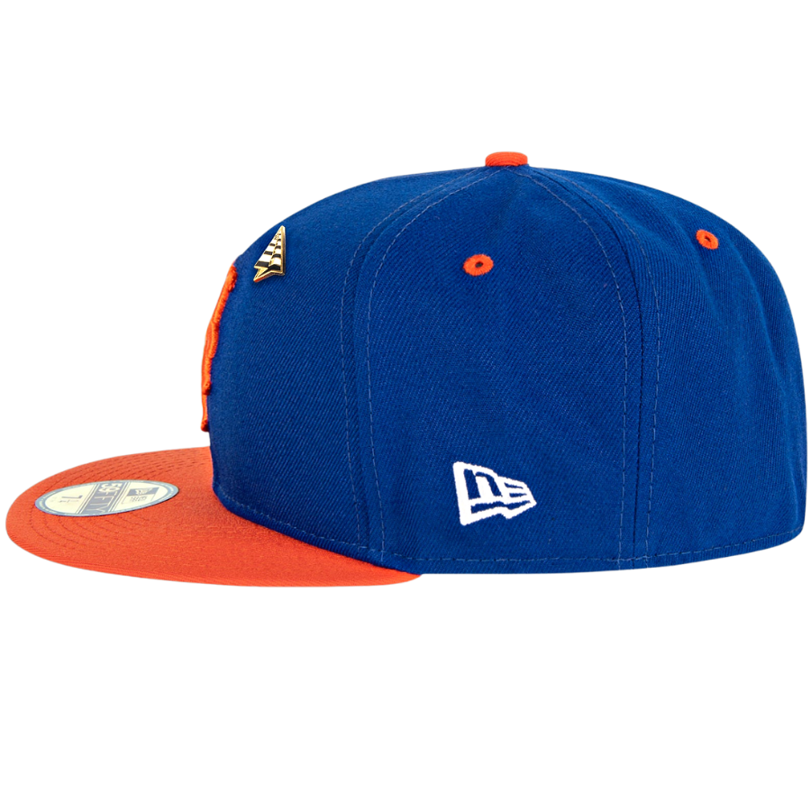 New Era x Paper Planes New York Mets Blue Crown 59FIFTY Fitted Hat