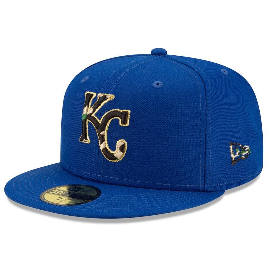 New Era Kansas City Royals Pop Camo Undervisor 59FIFTY Fitted Hat