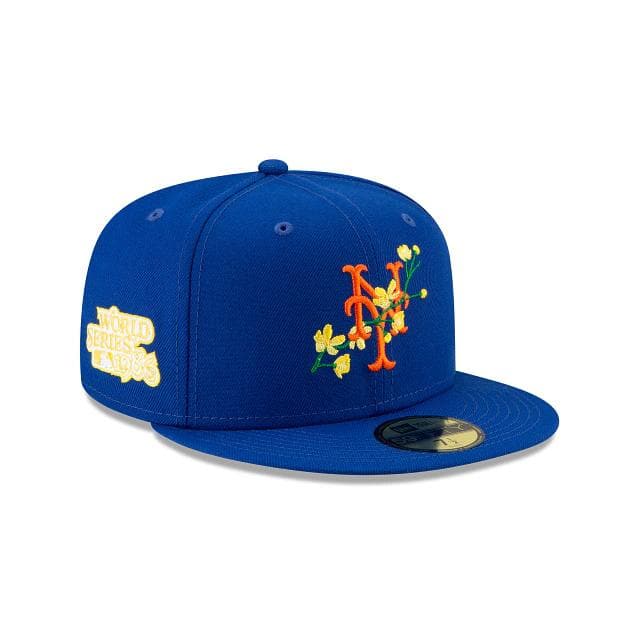New Era New York Mets Side Patch Bloom 59FIFTY Fitted Hat