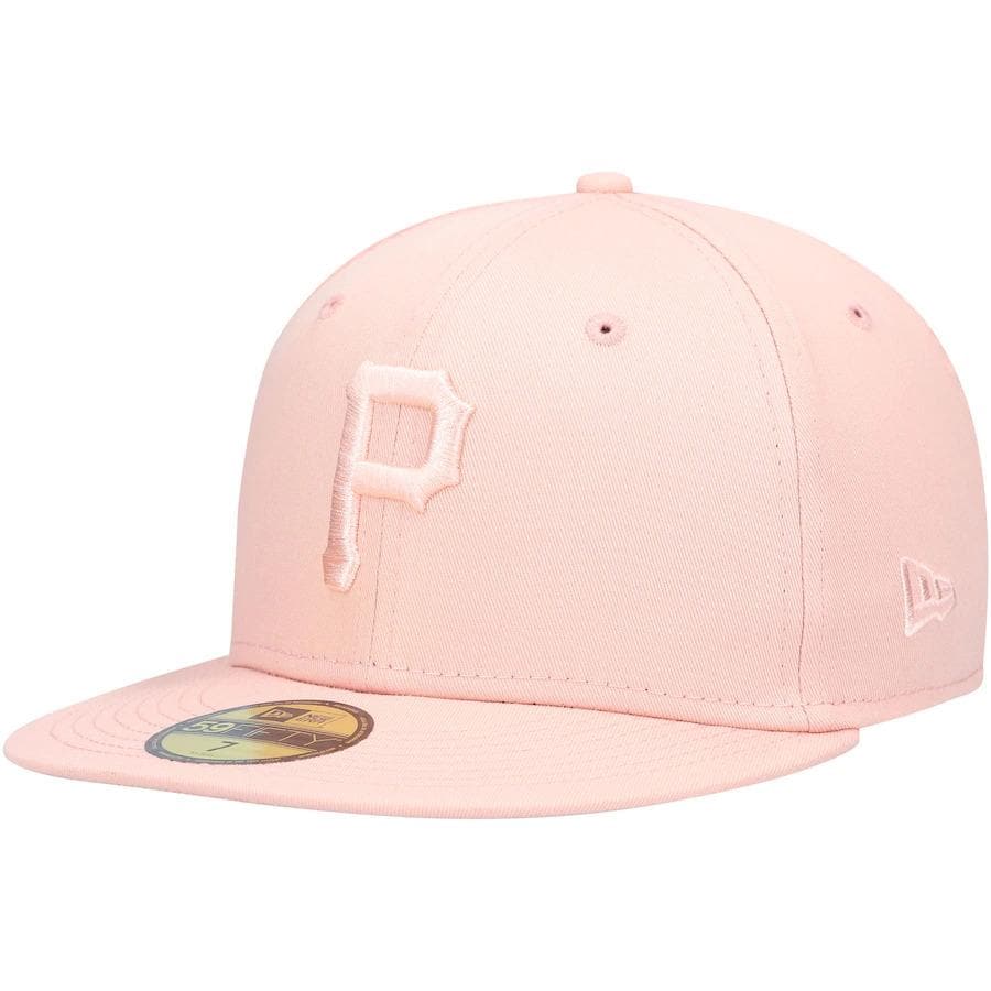 New Era Pittsburgh Pirates Pink Tonal Blush Sky 59FIFTY Fitted Hat