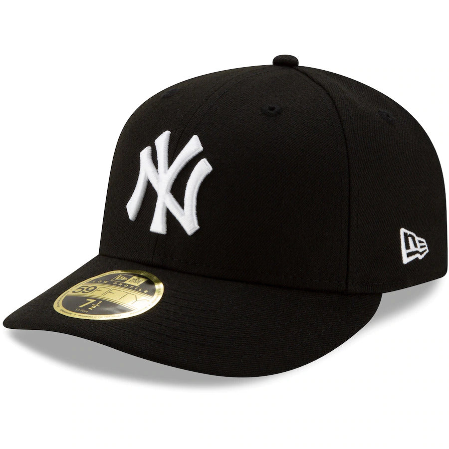 New Era New York Yankees Authentic Black Low Profile 59FIFTY Fitted Hat