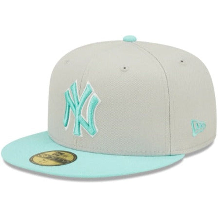 New Era New York Yankees Grey/Mint 59FIFTY Fitted Hat