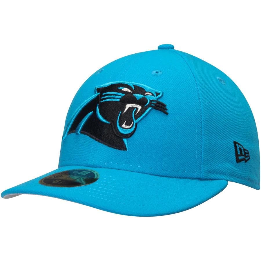 New Era Carolina Panthers Blue Omaha Low Profile 59FIFTY Fitted Hat