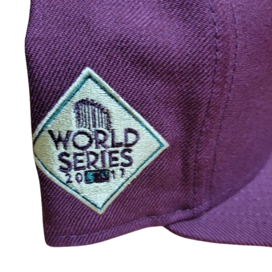New Era Houston Astros Purple/Turquoise 2017 World Series 59FIFTY Fitted Hat