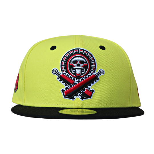 New Era RxCxG Lord Of Mictlan Black/Yellow 59FIFTY Fitted Hat