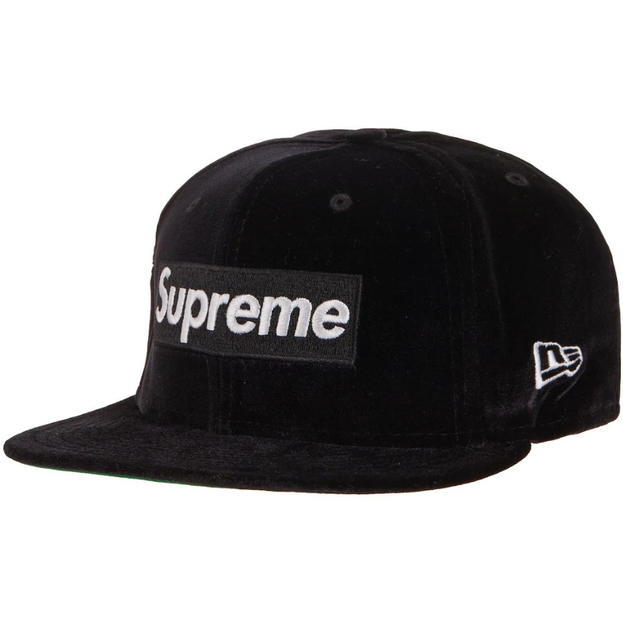 New Era Supreme Black Velvet 59FIFTY Fitted Hat