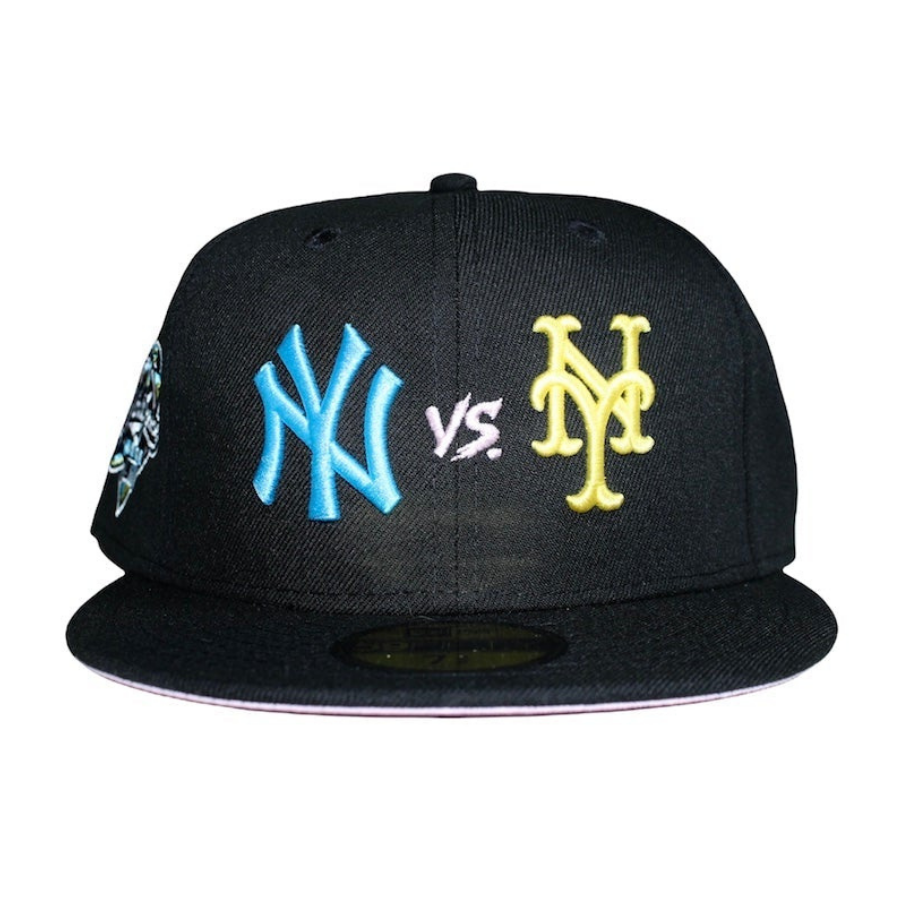 New Era Black New York Yankees x New York Mets Duo 2000 World Series 59FIFTY Fitted Hat