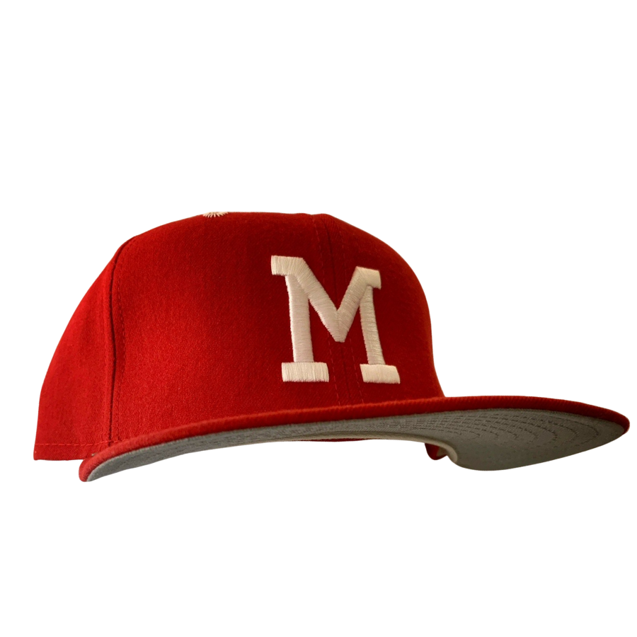 New Era Milwaukee Brewers Vintage Red 59FIFTY Fitted Hat
