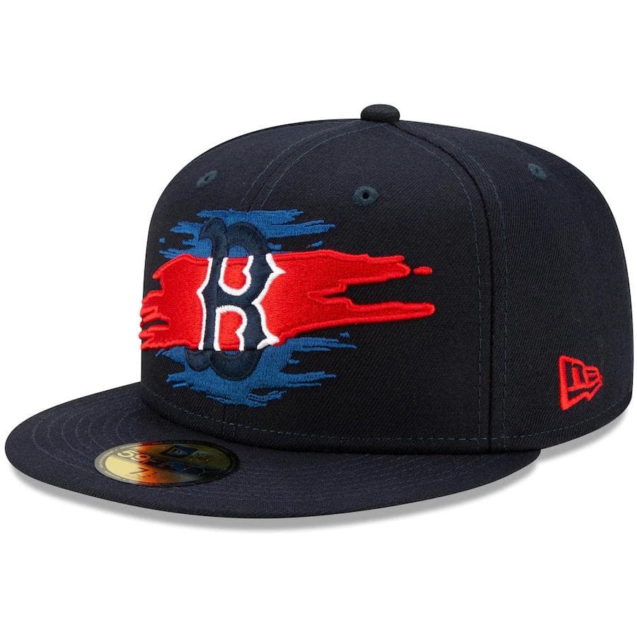 New Era Boston Red Sox Logo Tear 59FIFTY Fitted Hat