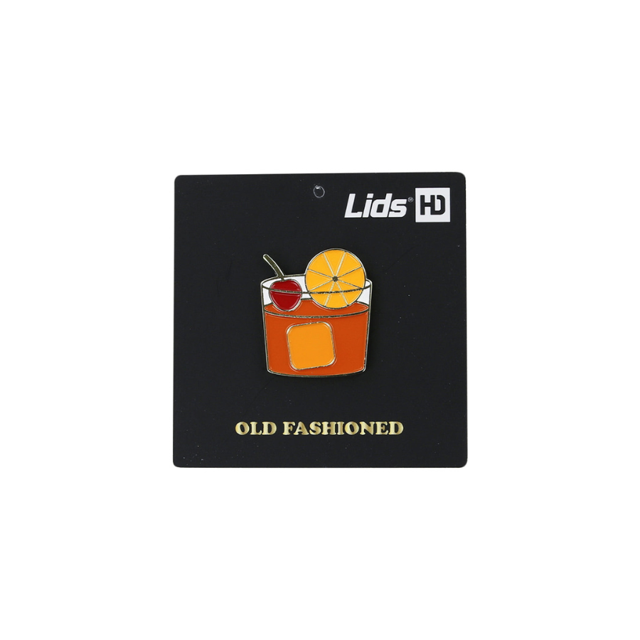 Lids HD Old Fashioned Drink Fitted Hat Pin