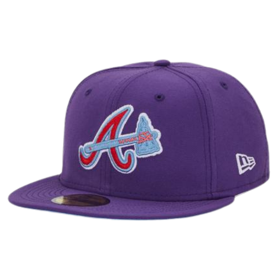 New Era Atlanta Braves Grape 'Kool Aid' 59FIFTY Fitted Hat