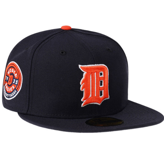New Era Detroit Tigers World Series 1935 Navy Classic 59FIFTY Fitted Hat