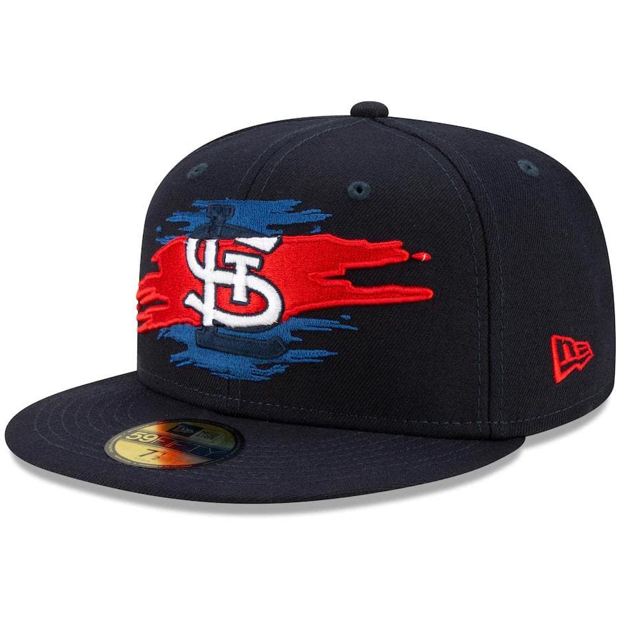 New Era St. Louis Cardinals Logo Tear 2021 59FIFTY Fitted Hat