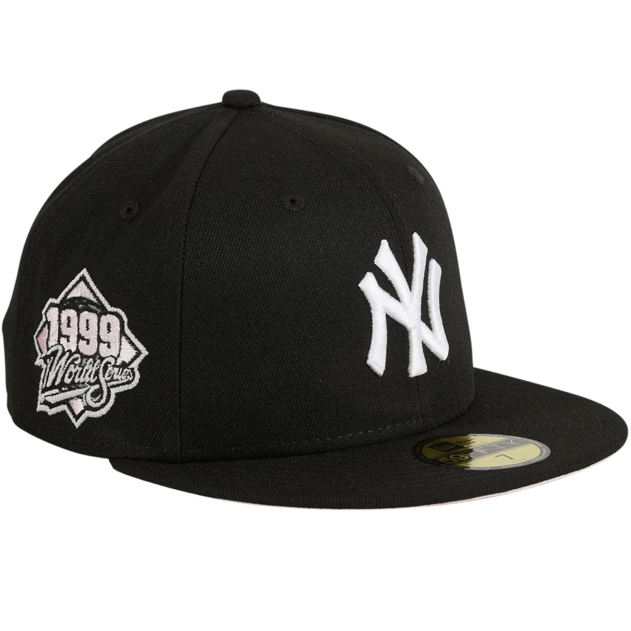 New Era New York Yankees 1999 World Series Pink Bottom Fitted Hat