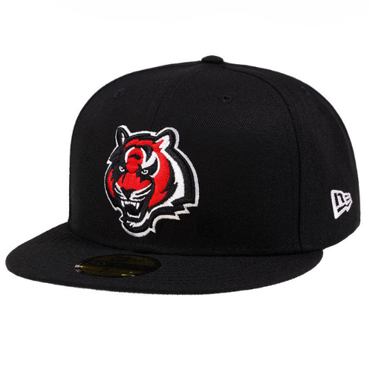 New Era Cincinnati Bengals Alternate Black & Red 59FIFTY Fitted Hat