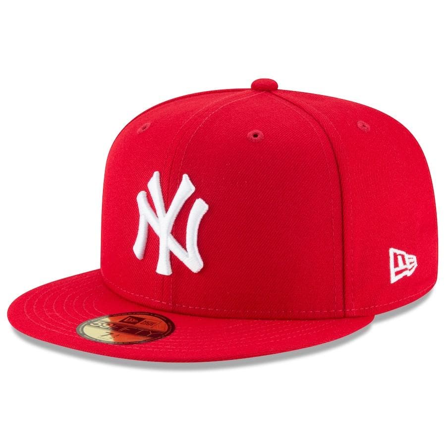 New Era New York Yankees Red 59Fifty Fitted Hat