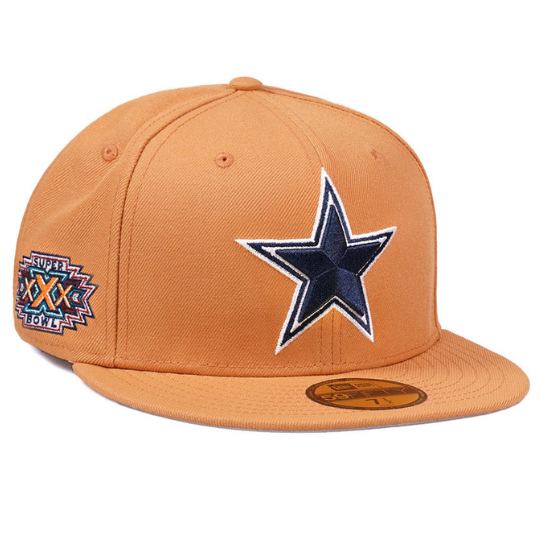 New Era Dallas Cowboys Super Bowl XXX Golden Memories 59FIFTY Fitted Hat