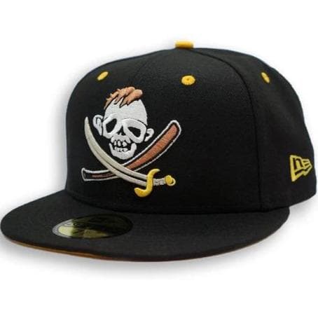 New Era Astoria Pirates Black 59FIFTY Fitted Hat