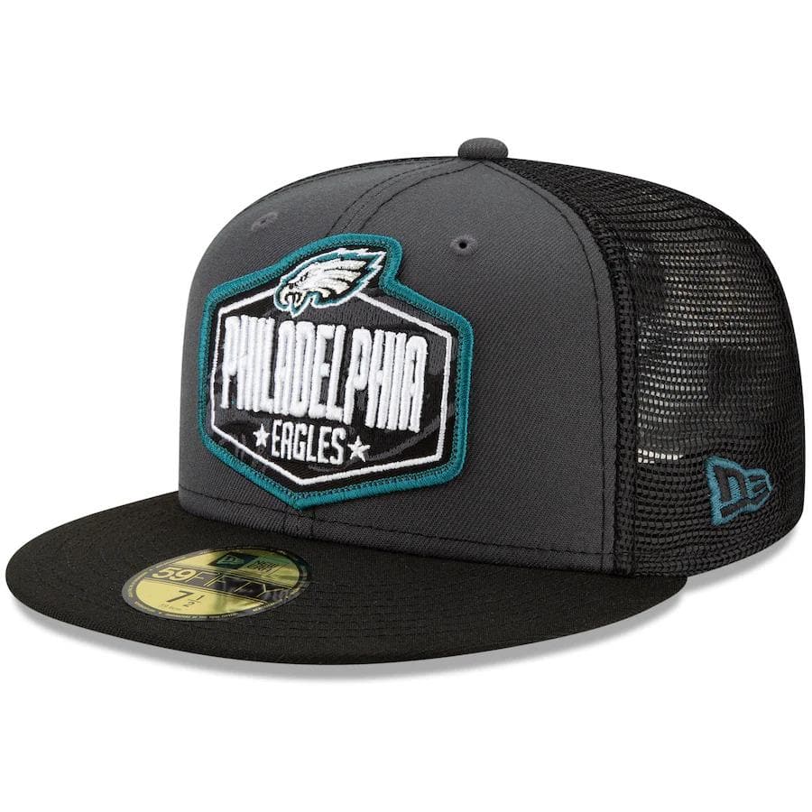 New Era Philadelphia Eagles 2021 NFL Draft 59Fifty Fitted Hat