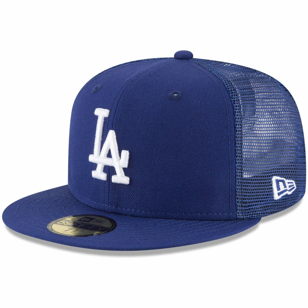 New Era  Los Angeles Dodgers On-Field Replica Mesh Back 59FIFTY Fitted Hat