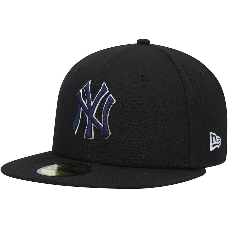 New Era New York Yankees Black Color Dupe 59FIFTY Fitted Hat