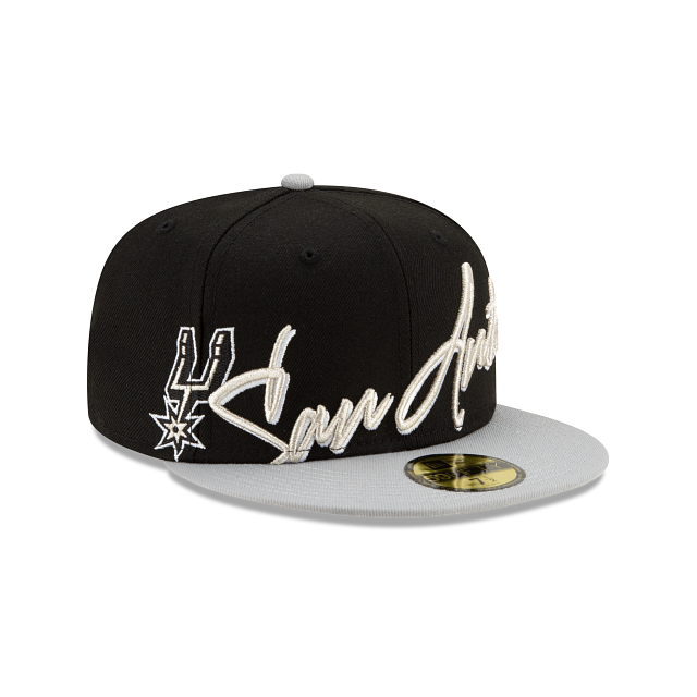 New Era San Antonio Spurs Cursive 59FIFTY Fitted Hat