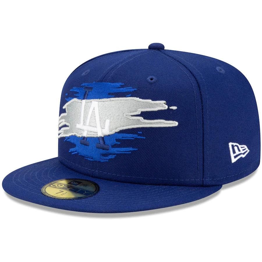 New Era Los Angeles Dodgers Logo Tear 2021 59FIFTY Fitted Hat