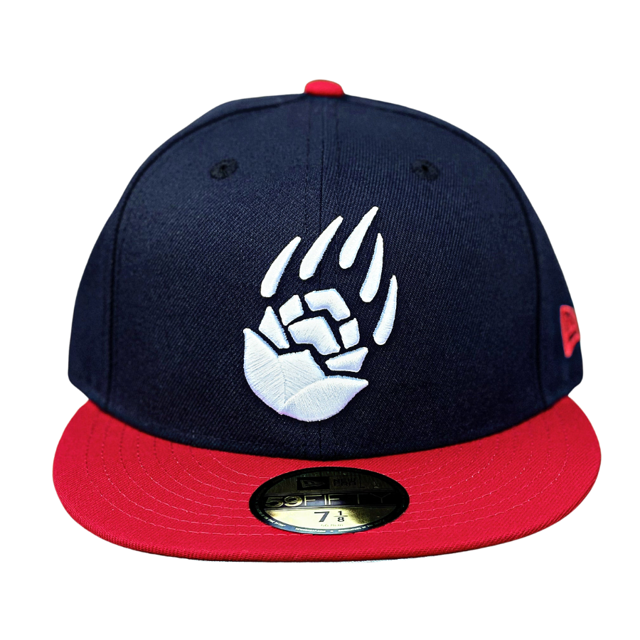 New Era Bear Hops Claw Navy/Red 59FIFTY Fitted Hat