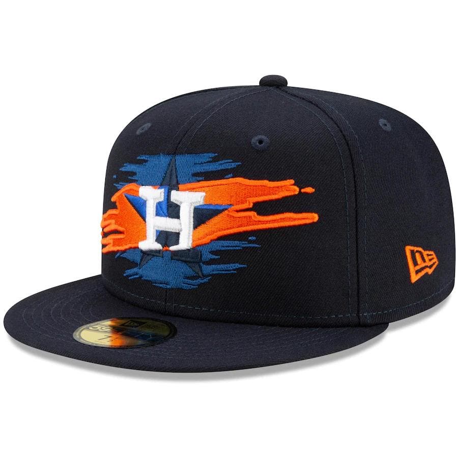 New Era Houston Astros Logo Tear 59FIFTY Fitted Hat