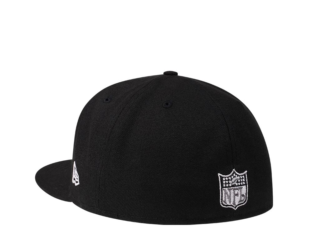 New Era Dallas Cowboys Throwback Steel Black Edition 59FIFTY Fitted Hat